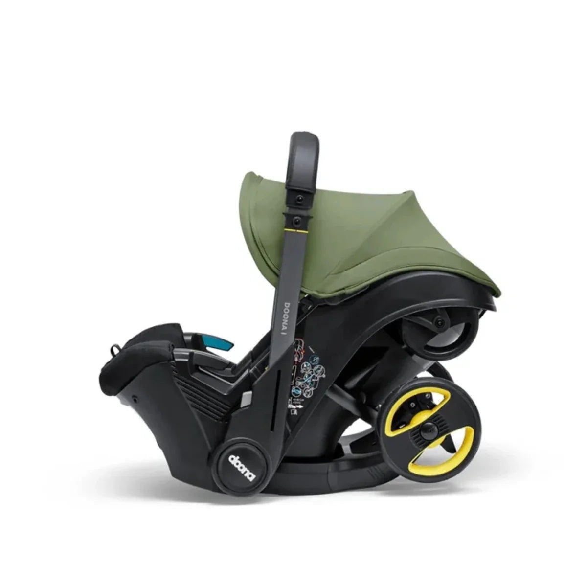 Doona i Infant Car Seat & Stroller - Desert Green - mezetto ebebek ebebek
