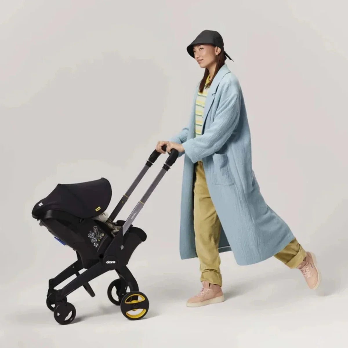 Doona i Infant Car Seat & Stroller - Nitro Black - mezetto ebebek ebebek