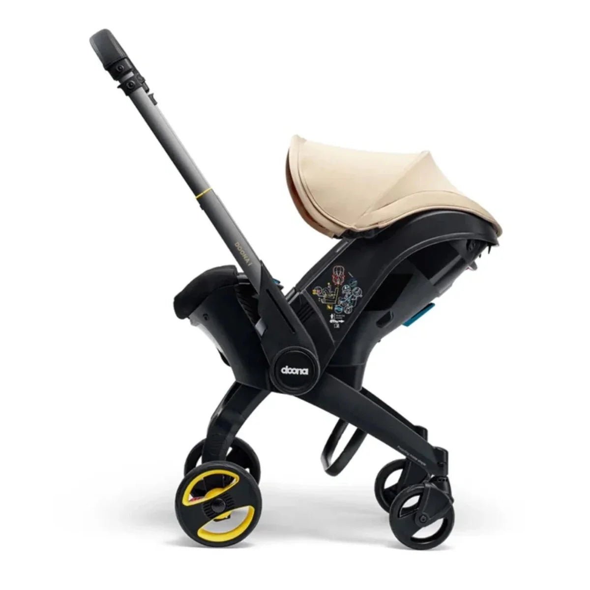 Doona i Infant Car Seat & Stroller - Sahara Sand - mezetto ebebek ebebek