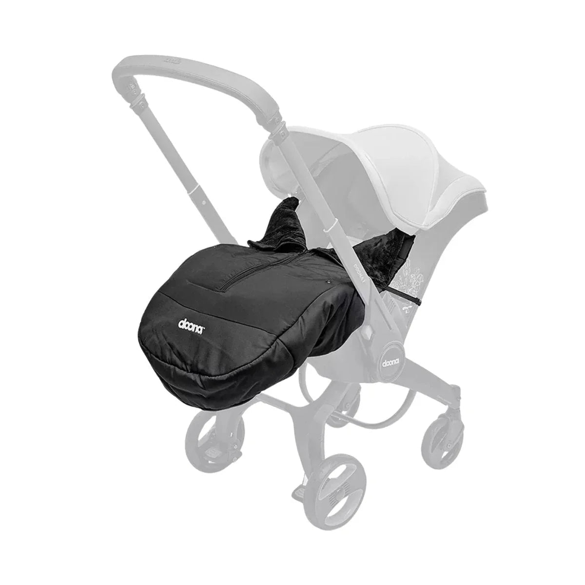 Doona Winter Cover - Black - mezetto ebebek ebebek
