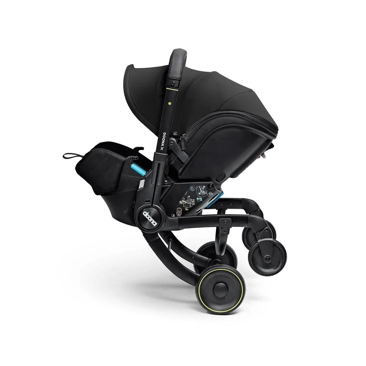 Doona X Infant Car Seat & Stroller - Nitro Black - mezetto ebebek ebebek