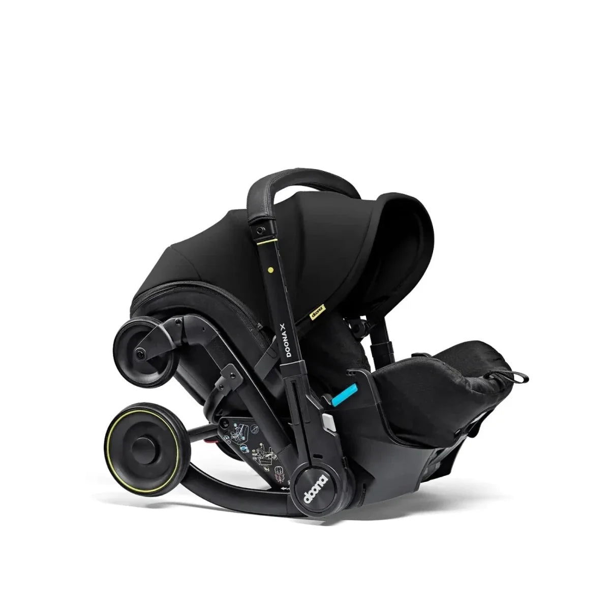 Doona X Infant Car Seat & Stroller - Nitro Black - mezetto ebebek ebebek