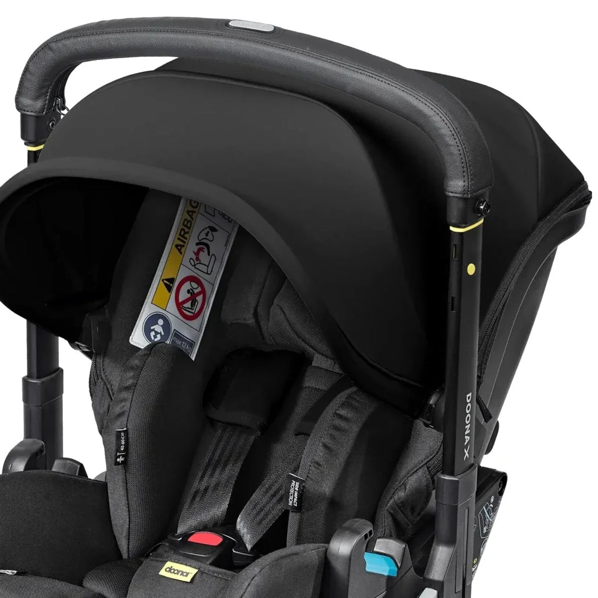 Doona X Infant Car Seat & Stroller - Nitro Black - mezetto ebebek ebebek