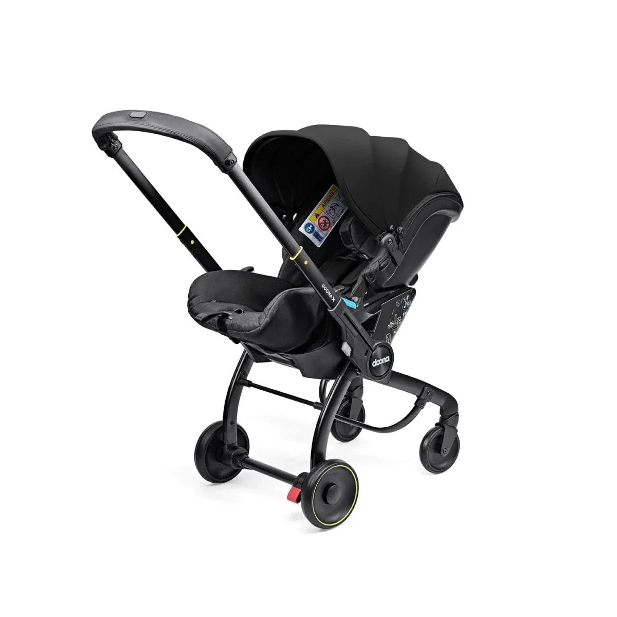 Doona X Infant Car Seat & Stroller - Nitro Black - mezetto ebebek ebebek