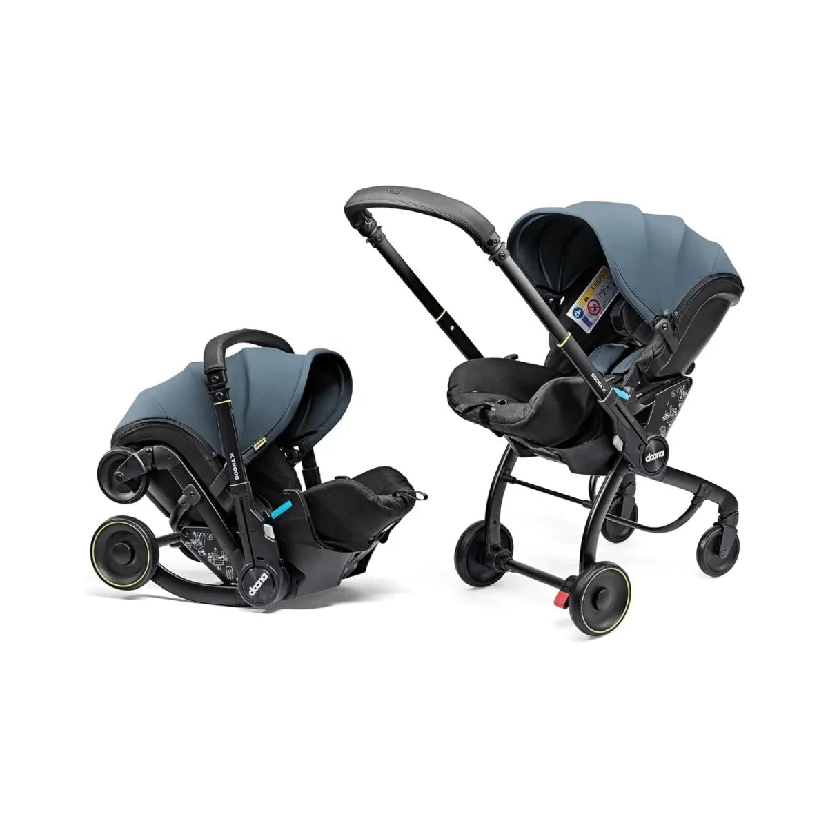 Doona X Infant Car Seat & Stroller - Ocean Blue - mezetto ebebek ebebek