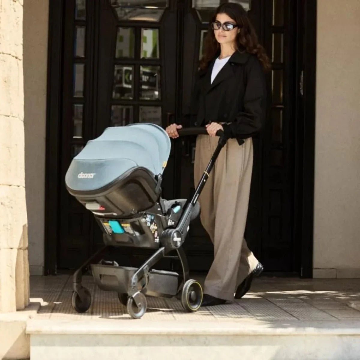 Doona X Infant Car Seat & Stroller - Ocean Blue - mezetto ebebek ebebek