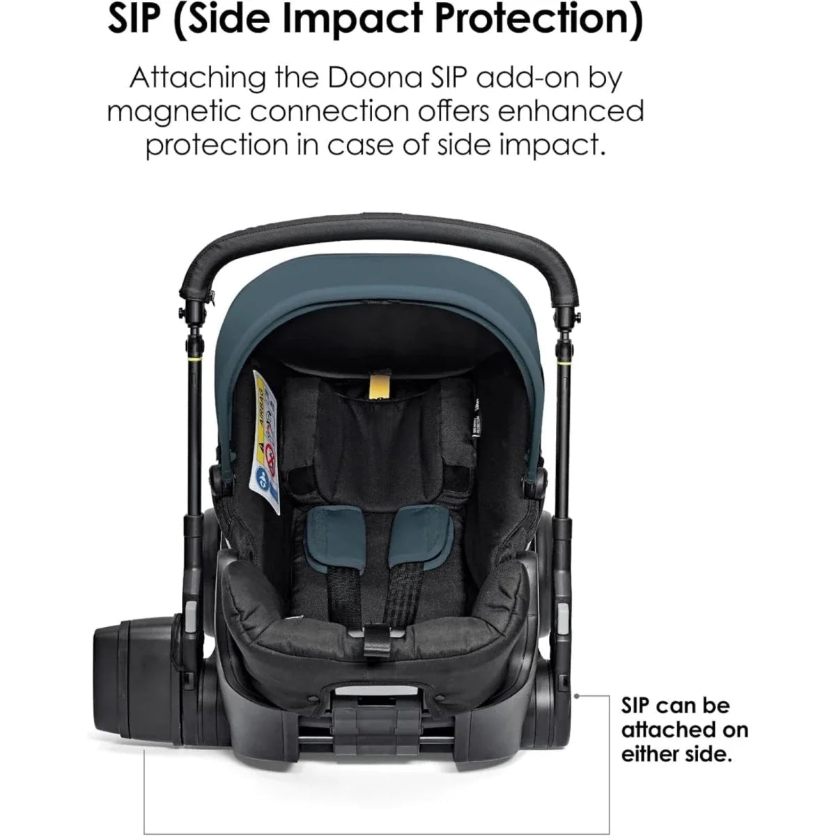 Doona X Infant Car Seat & Stroller - Ocean Blue - mezetto ebebek ebebek