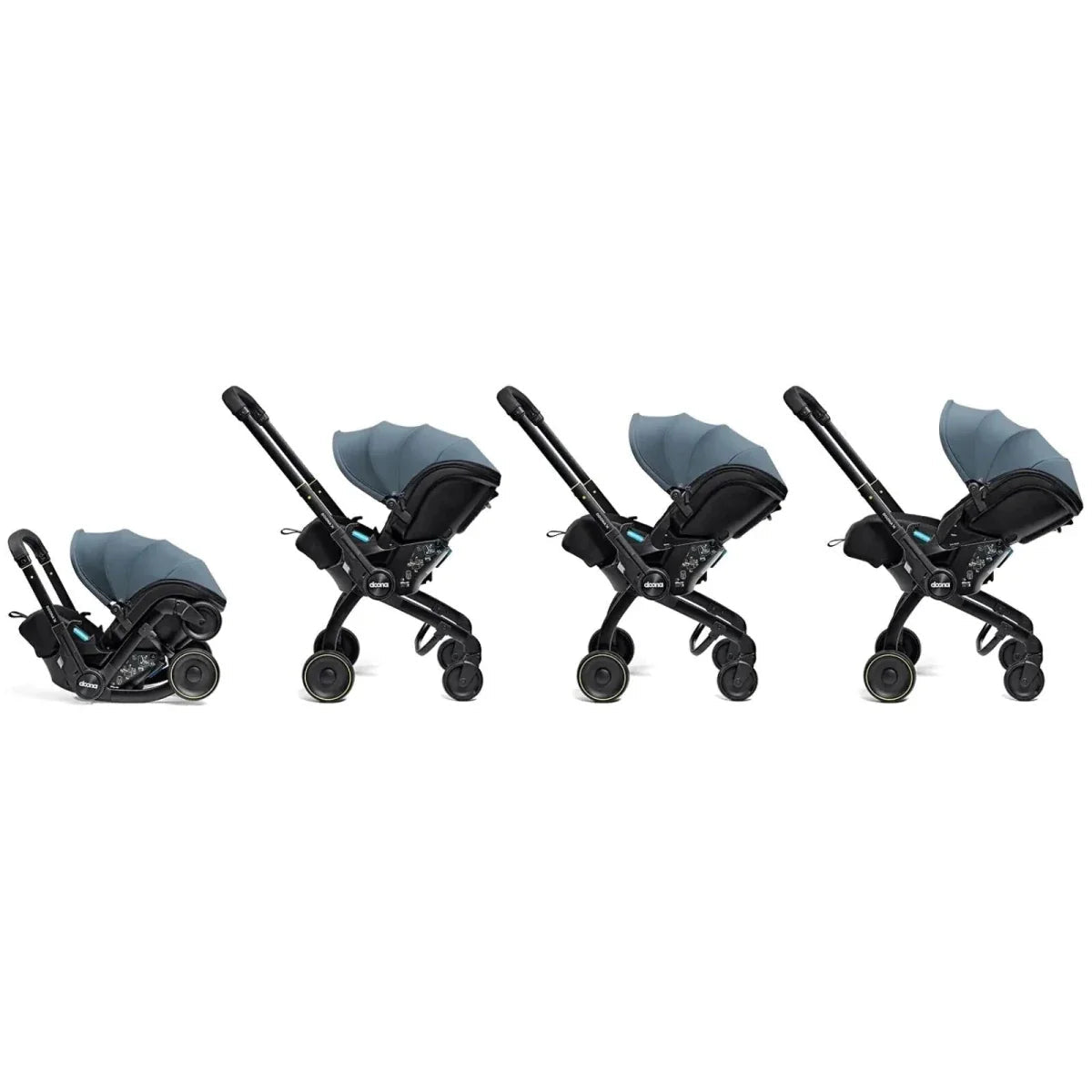 Doona X Infant Car Seat & Stroller - Ocean Blue - mezetto ebebek ebebek