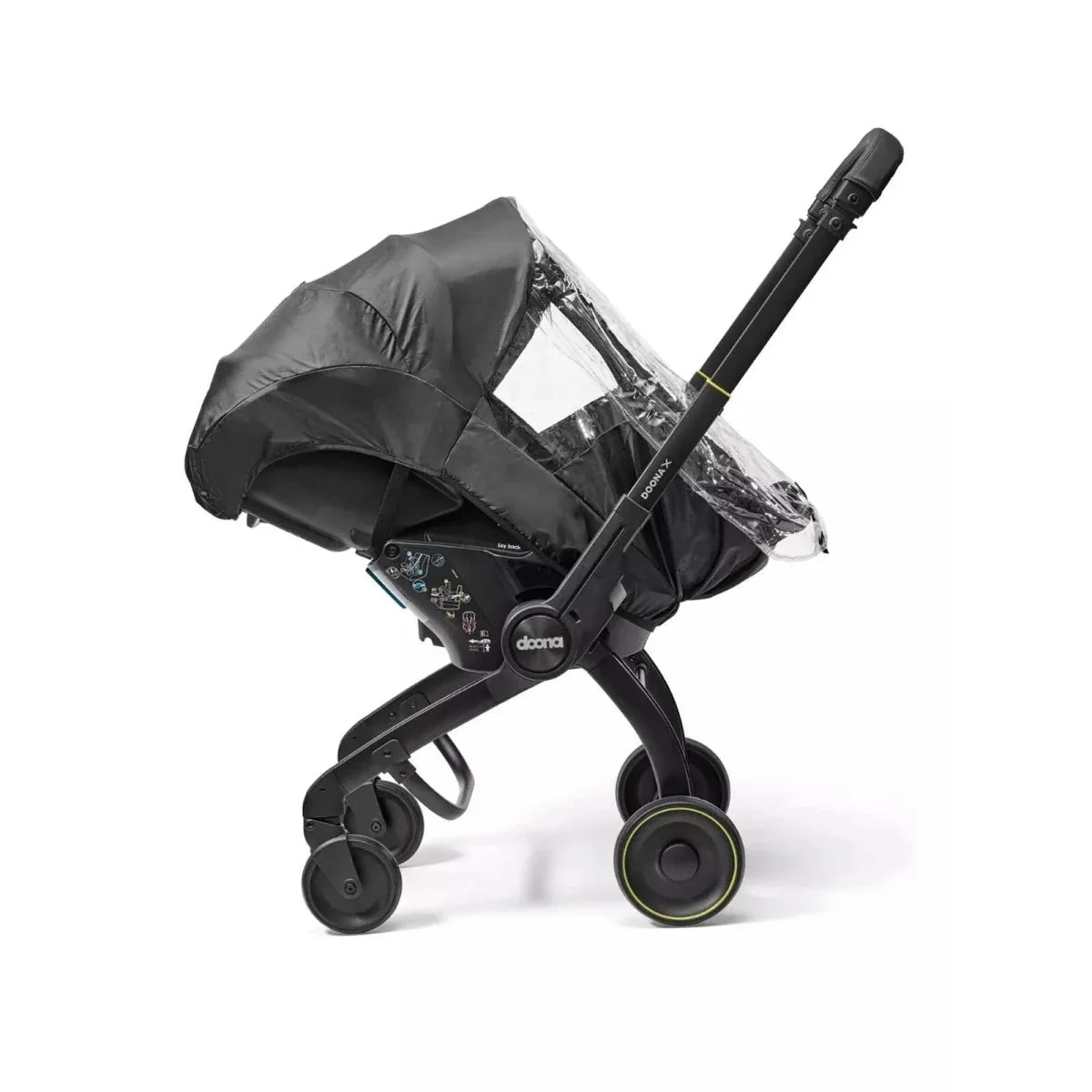 Doona X Raincover - Black - mezetto ebebek ebebek