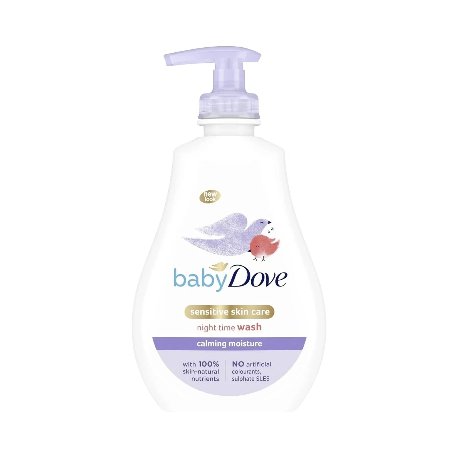Dove Baby Calming Moisture Night Time Sensitive Wash 400ml - mezetto ebebek ebebek