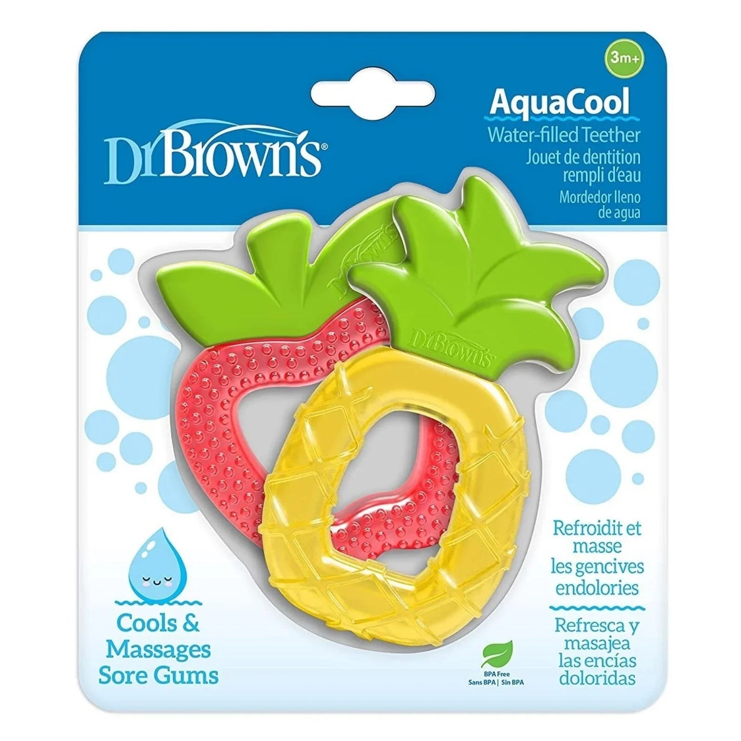 Dr. Brown's AquaCool Water Filled Teether - mezetto ebebek ebebek