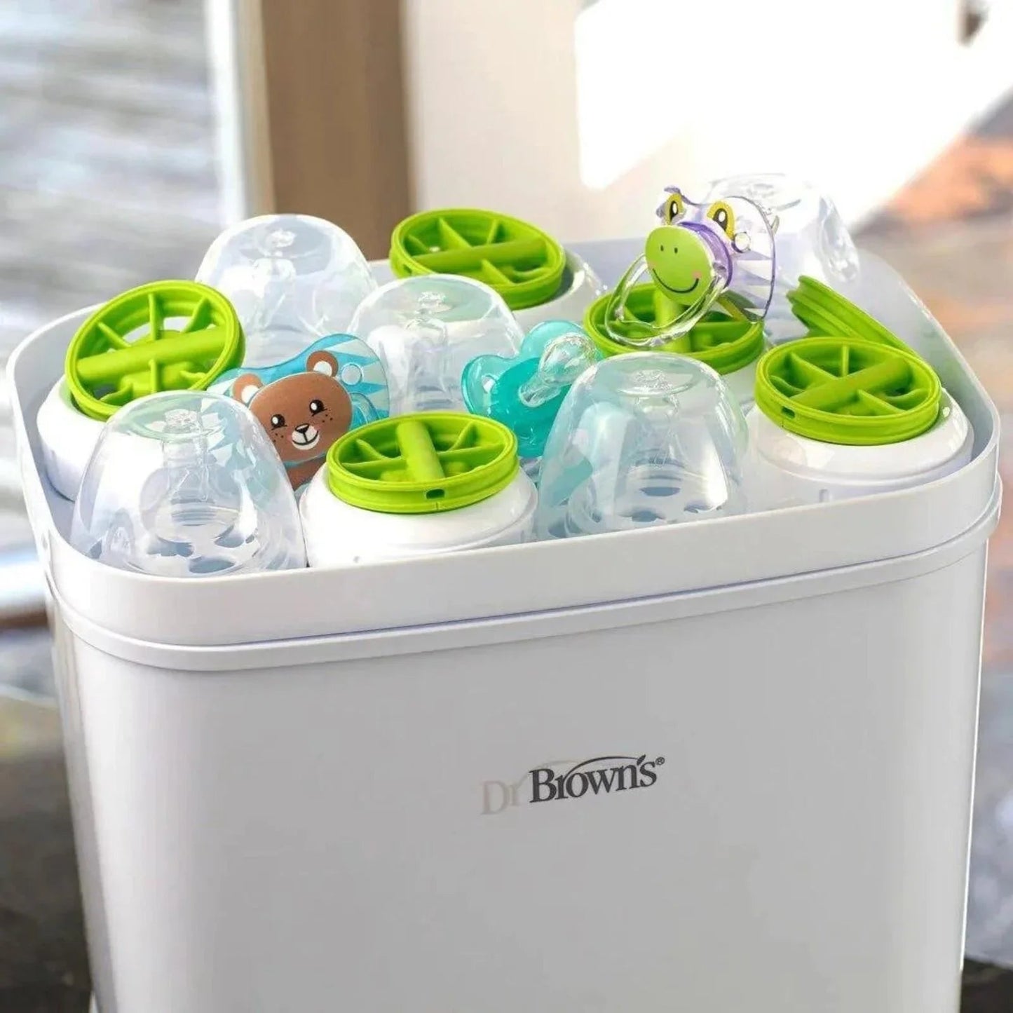 Dr. Brown's Clean Steam Bottle Steriliser & Dryer - mezetto ebebek ebebek