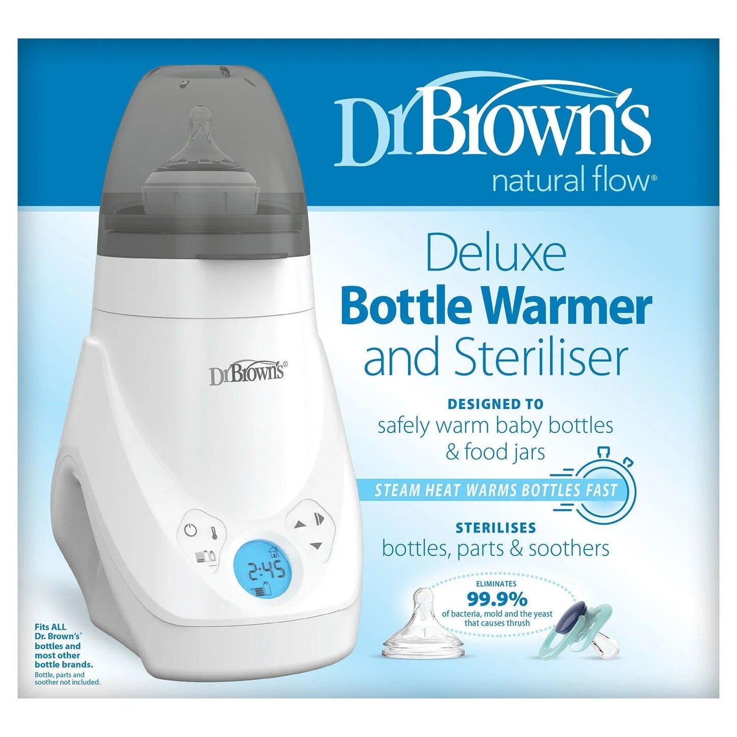 Dr. Brown's Deluxe Bottle Warmer and Steriliser - mezetto ebebek ebebek