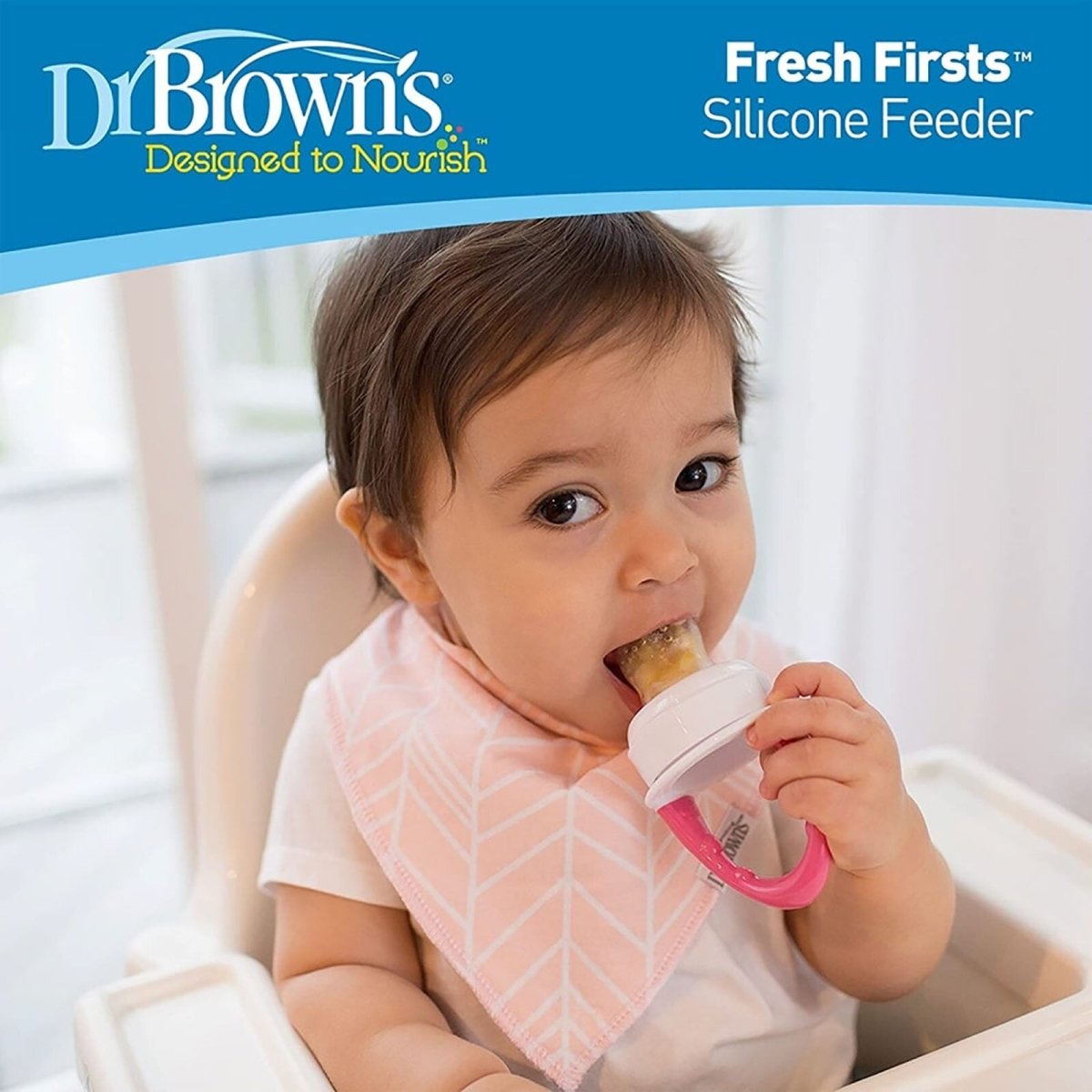 Dr. Brown's Fresh Firsts Silicone Feeder Pack of 2 - mezetto ebebek ebebek