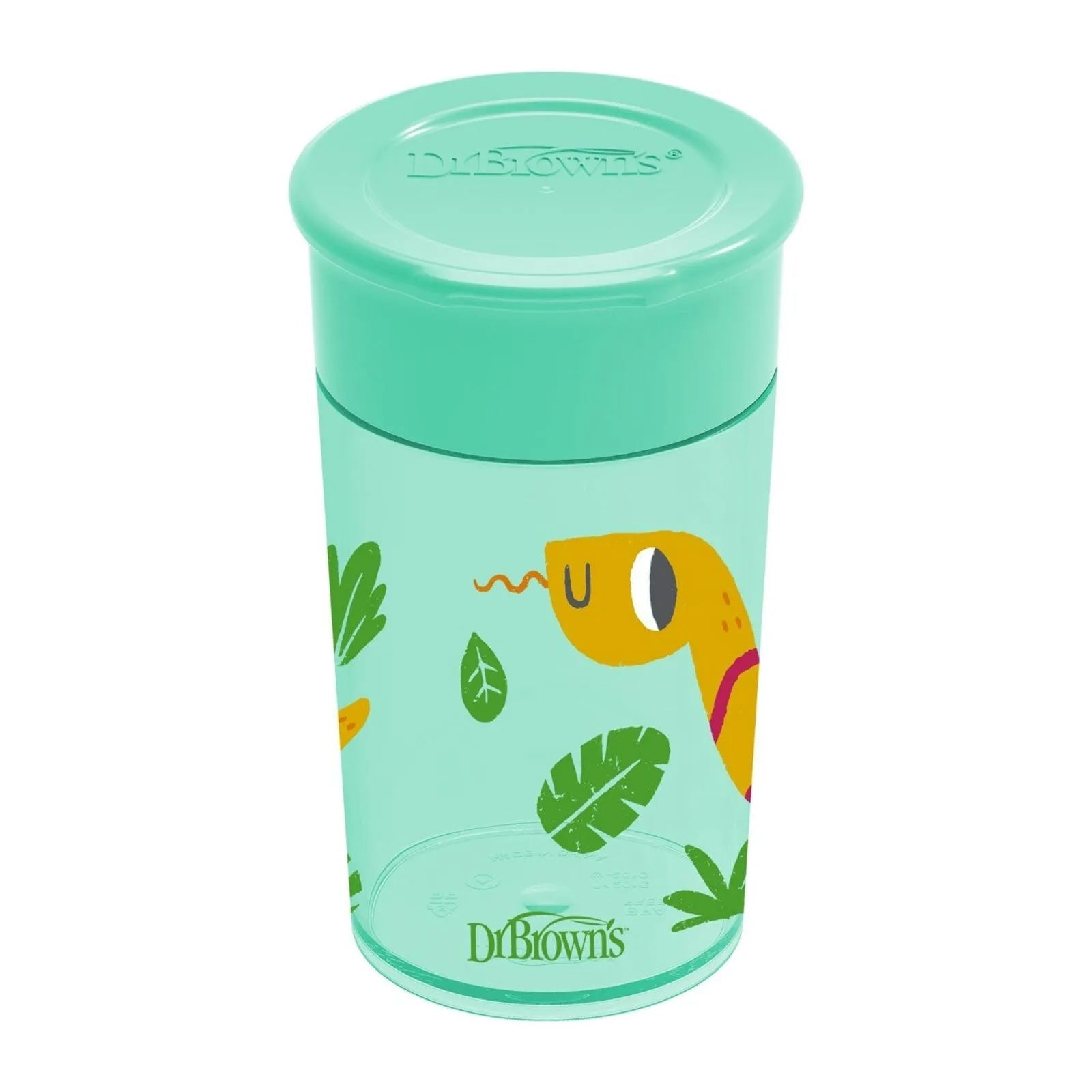 Dr. Brown's Milestones Cheers 360 Cup 300ml - Green - mezetto ebebek ebebek