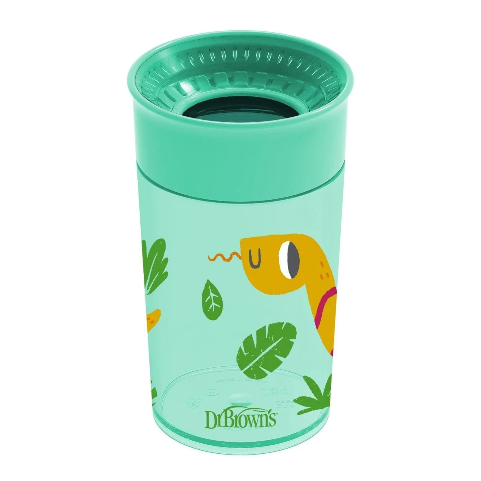 Dr. Brown's Milestones Cheers 360 Cup 300ml - Green - mezetto ebebek ebebek