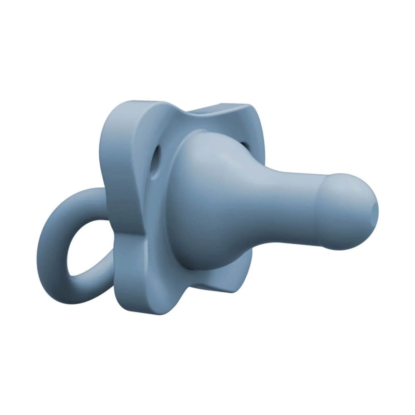 Dr. Brown's One Piece Silicone Soother 0+ months Pack of 2 - Blue - mezetto ebebek ebebek