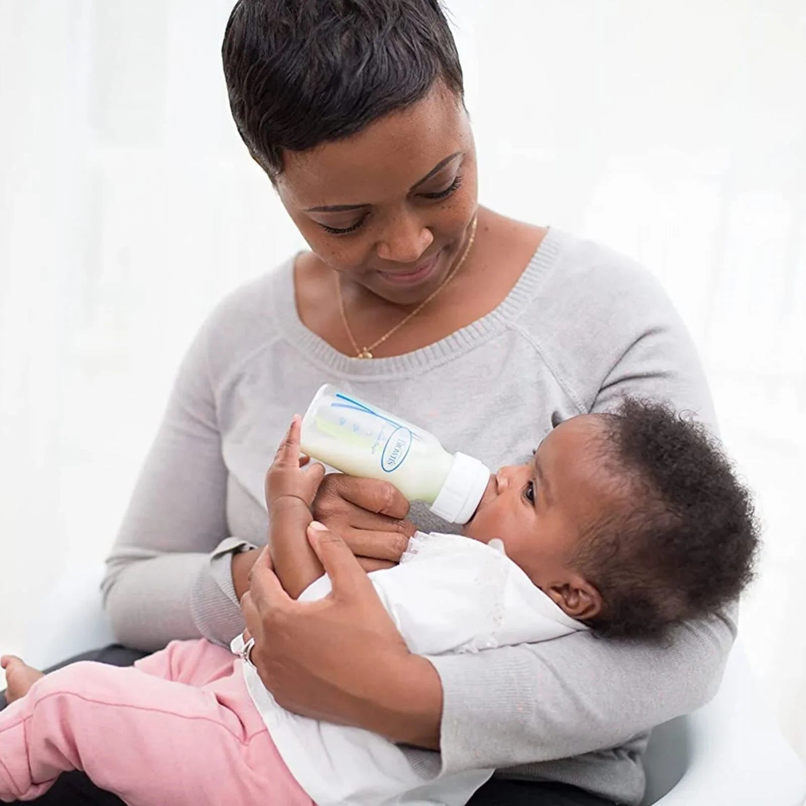 Dr. Brown's Options+ Anti - Colic Narrow Neck Baby Bottle Premature Flow Level 60ml - mezetto ebebek ebebek