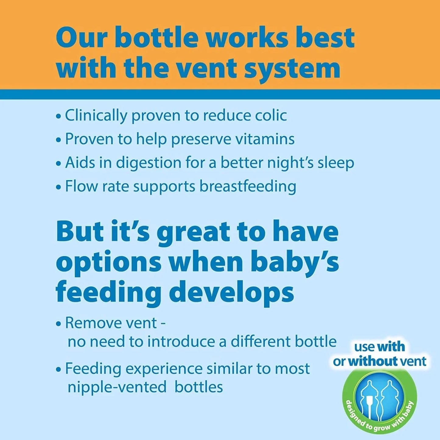 Dr. Brown's Options+ Anti - Colic Wide Neck Baby Bottle 150ml - mezetto ebebek ebebek