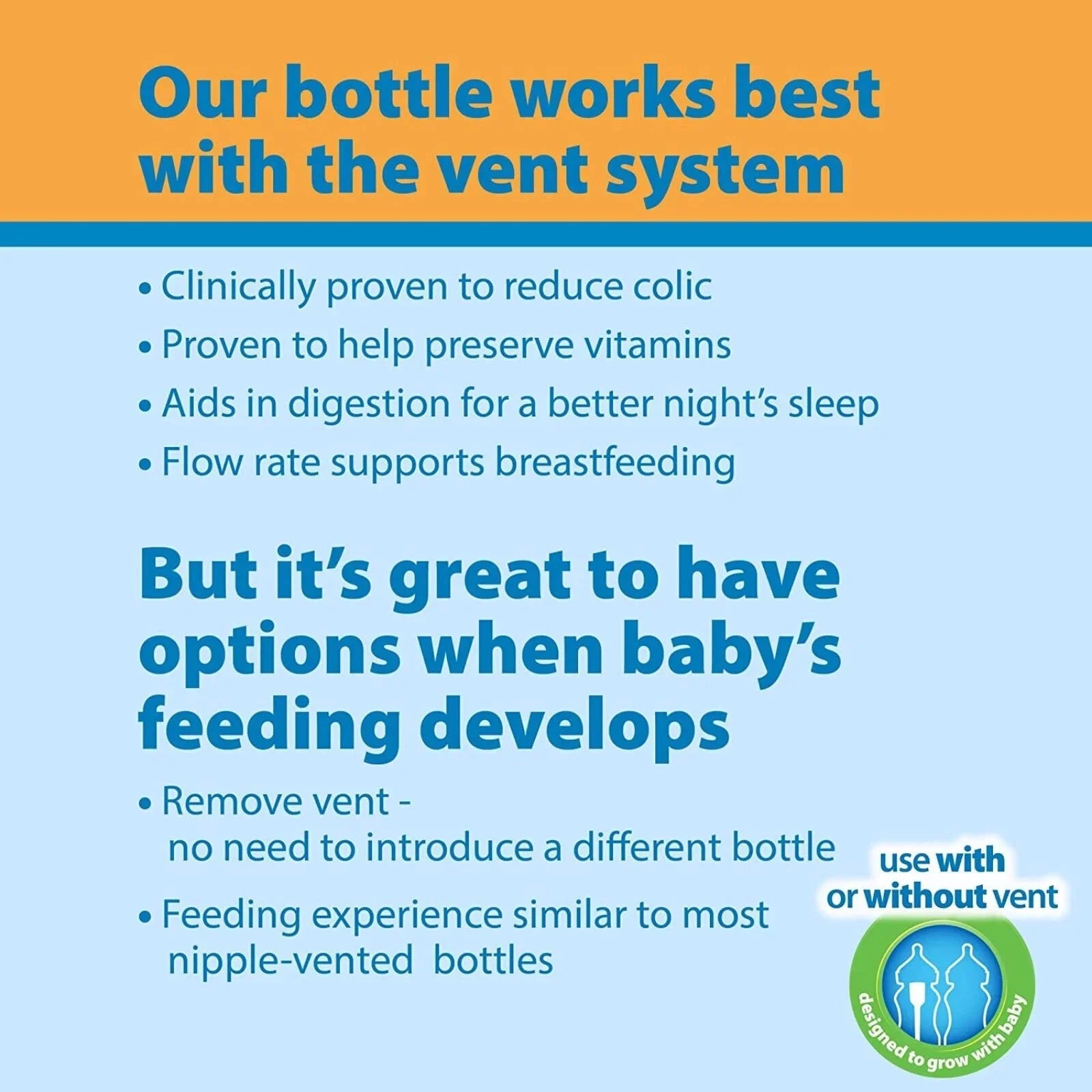 Dr. Brown's Options+ Anti - Colic Wide Neck Baby Bottle 150ml - mezetto ebebek ebebek