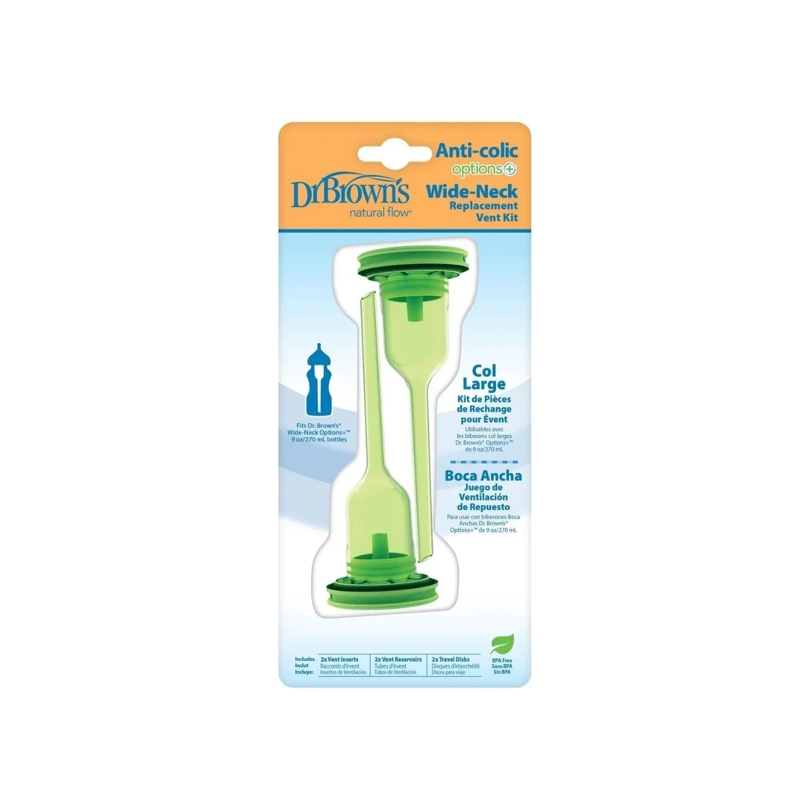 Dr. Brown's Options+ Replacement Kit - mezetto ebebek ebebek