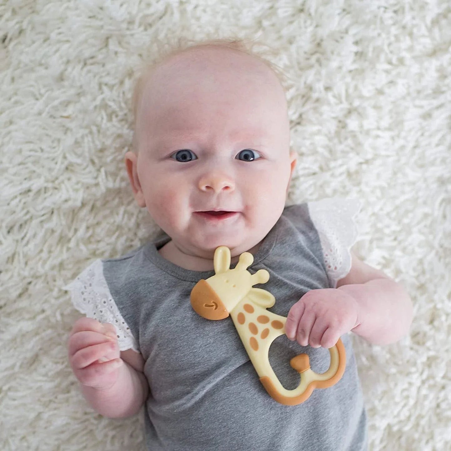 Dr. Brown's Ridgees Giraffe Massaging Teether - mezetto ebebek ebebek