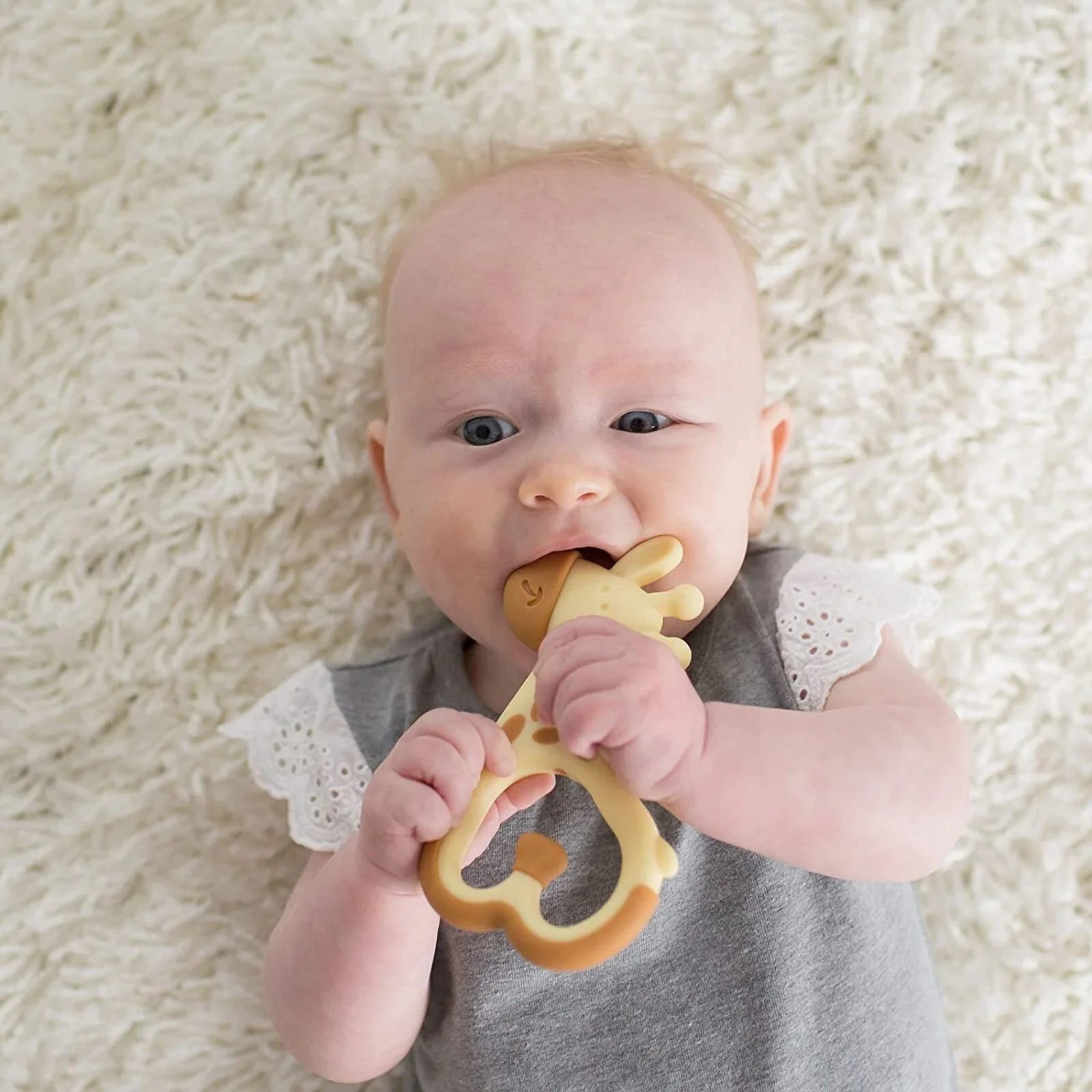 Dr. Brown's Ridgees Giraffe Massaging Teether - mezetto ebebek ebebek