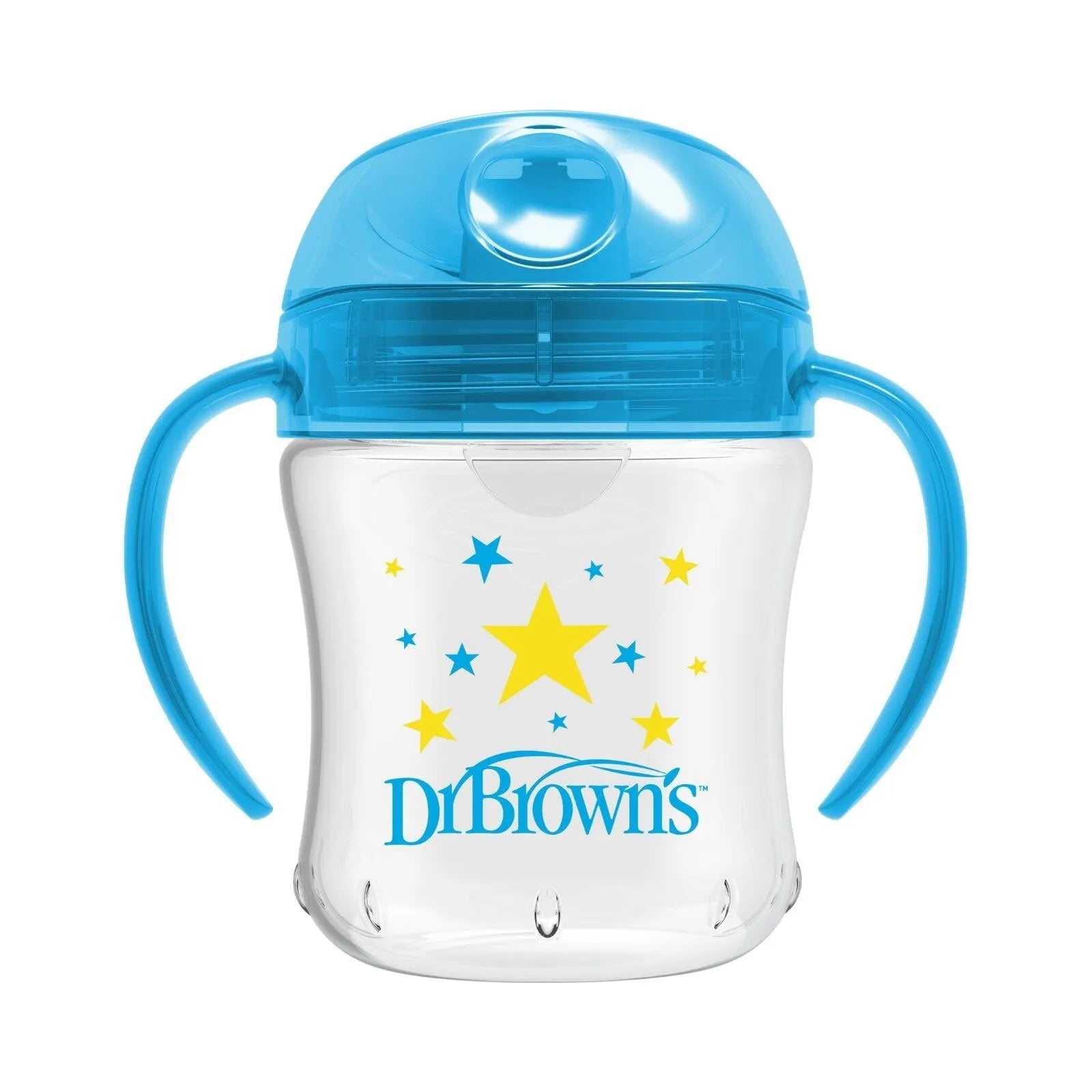 Dr. Brown's Soft Mouth Transition Cup 180ml - Blue - mezetto ebebek ebebek