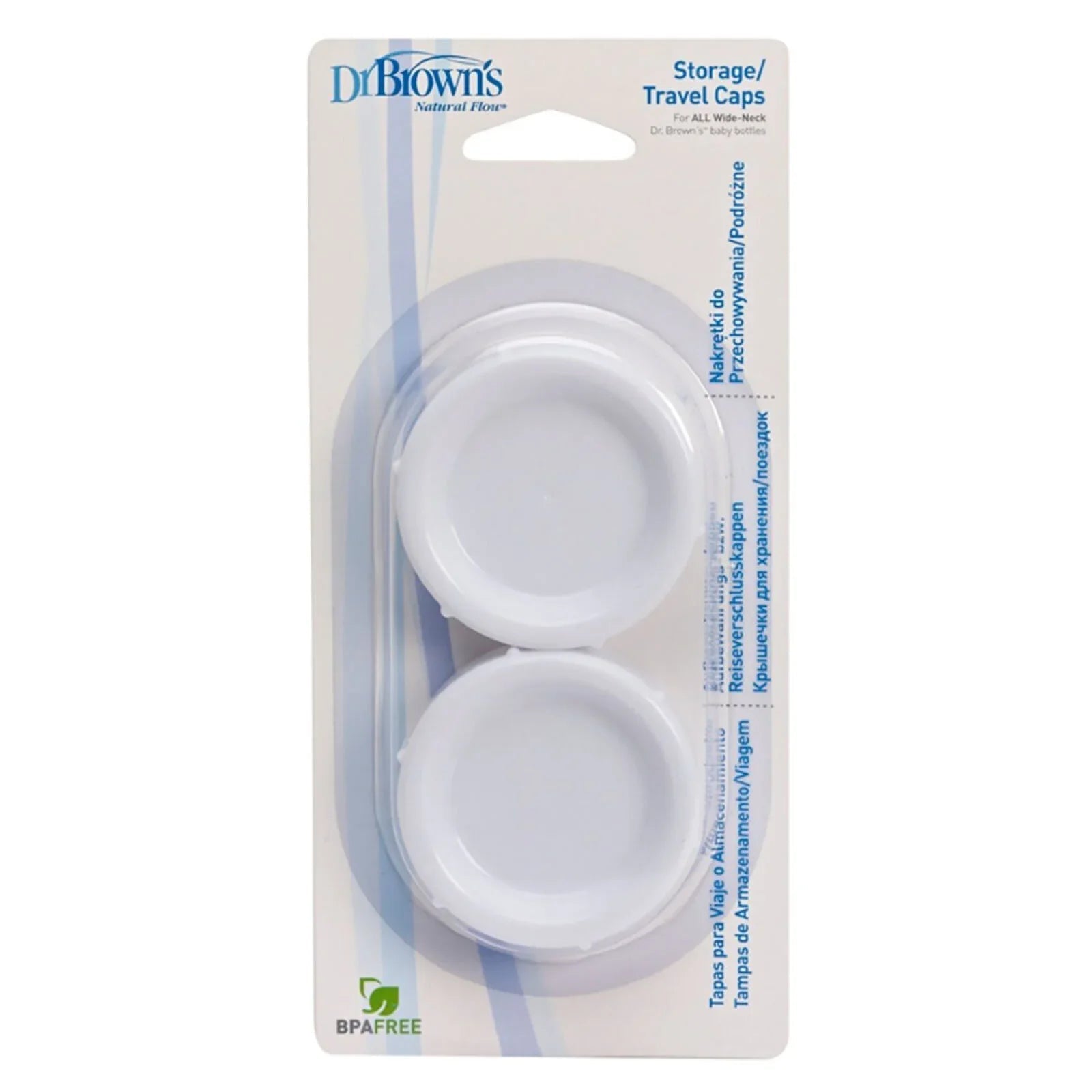Dr. Brown's Travel Caps Wide Neck - mezetto ebebek ebebek