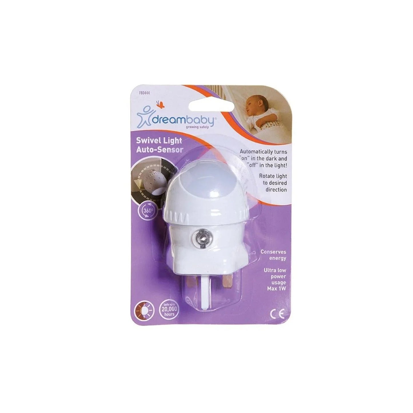 Dreambaby Auto - Sensor Swivel Head LED Night Light - mezetto ebebek ebebek