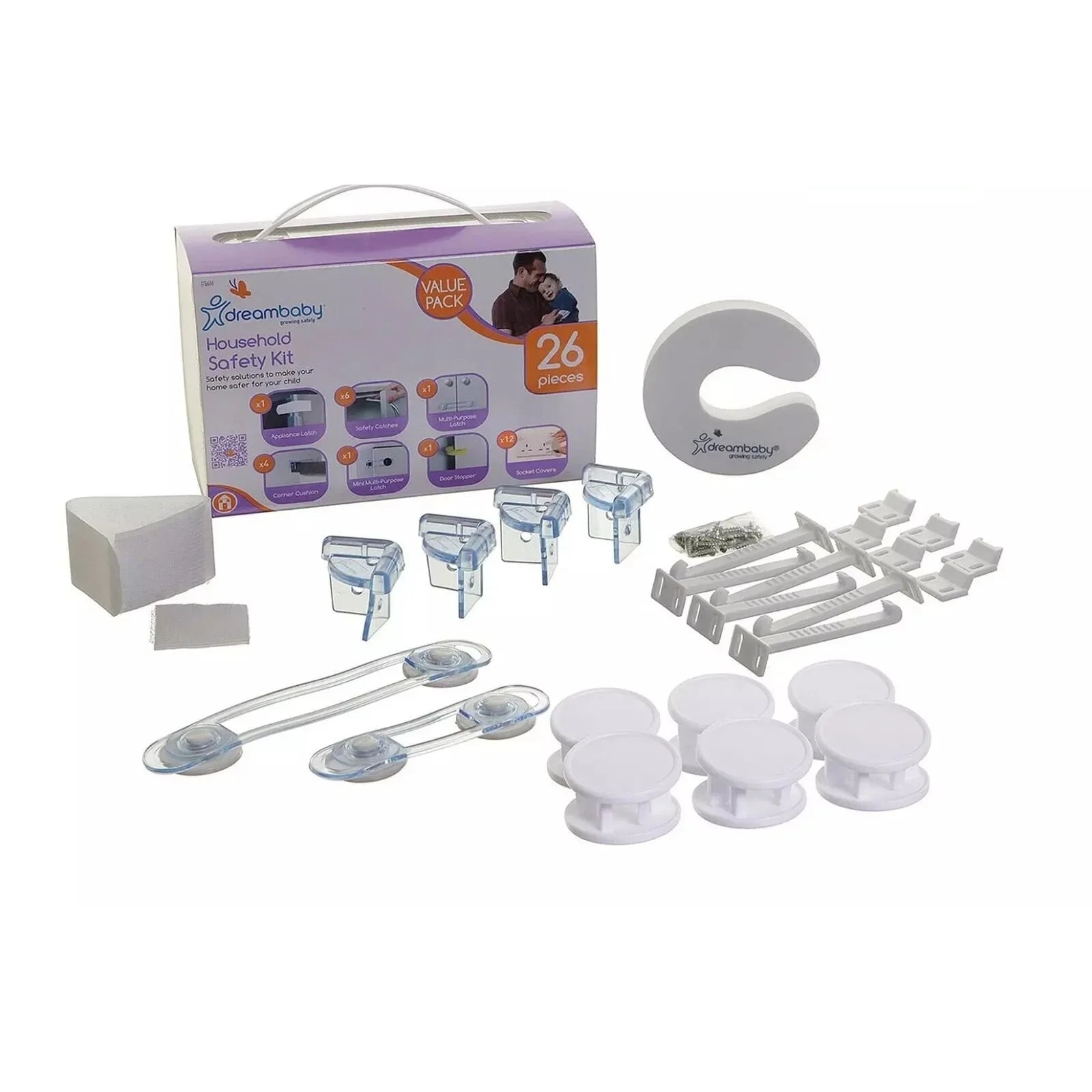 Dreambaby Household Safety Value Kit 26 pcs - mezetto ebebek ebebek