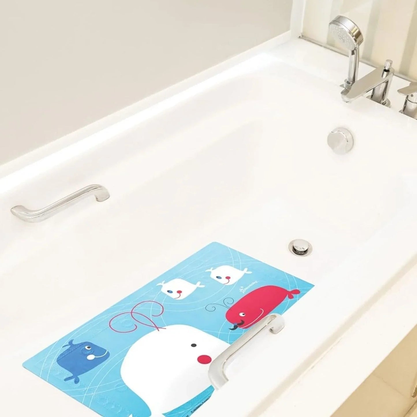 Dreambaby Non - Slip Bath Mat - Whales Design - mezetto ebebek ebebek