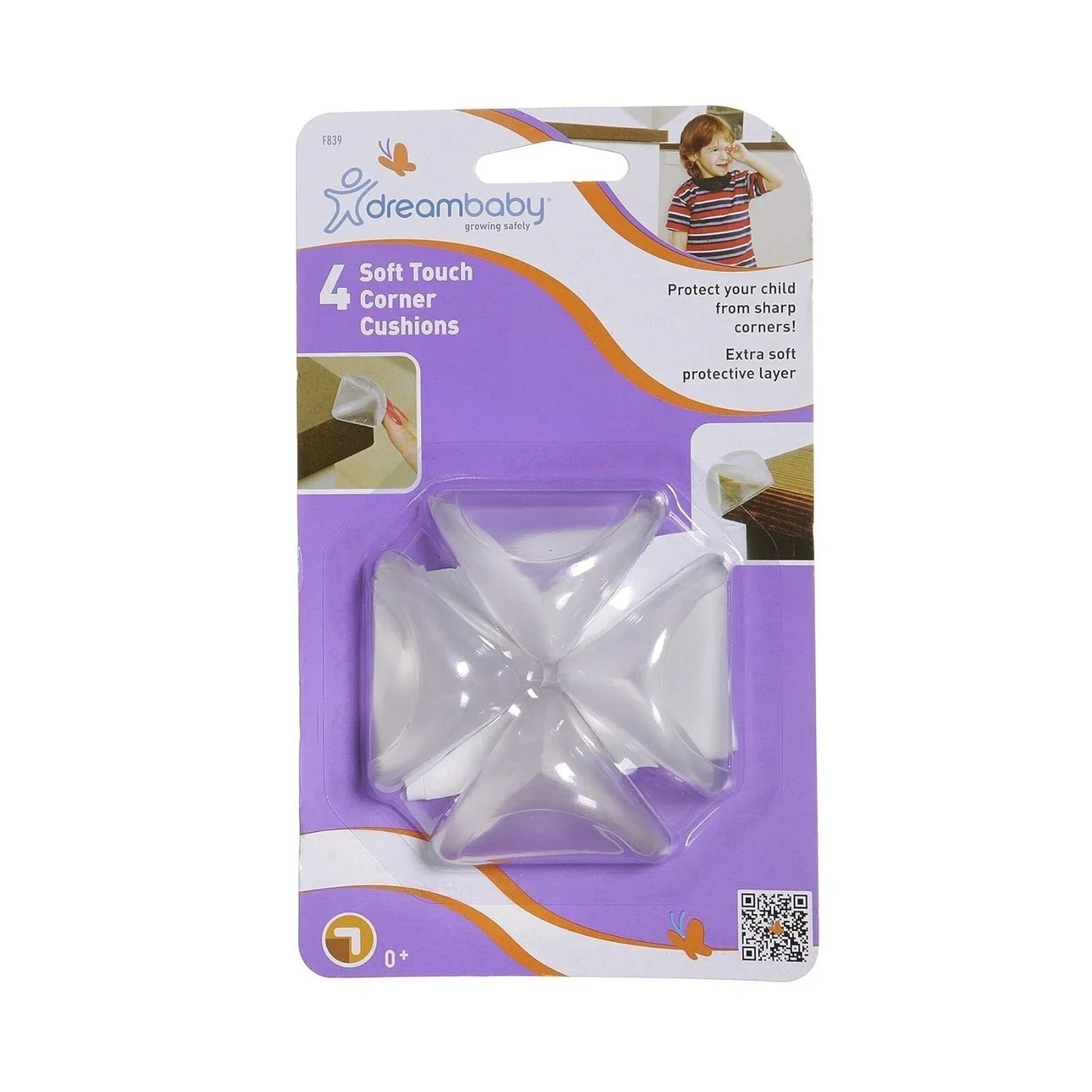 Dreambaby Soft Touch Corner Cushions Pack of 4 - mezetto ebebek ebebek