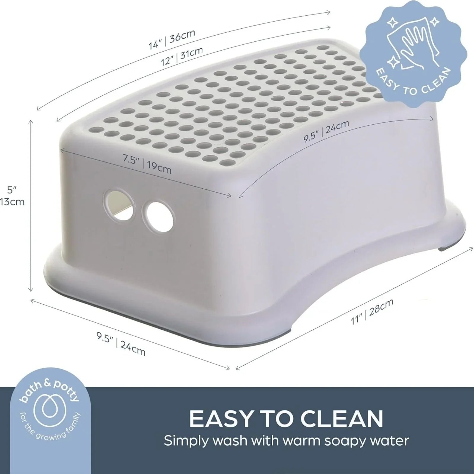 Dreambaby Step Stool - Grey - mezetto ebebek ebebek