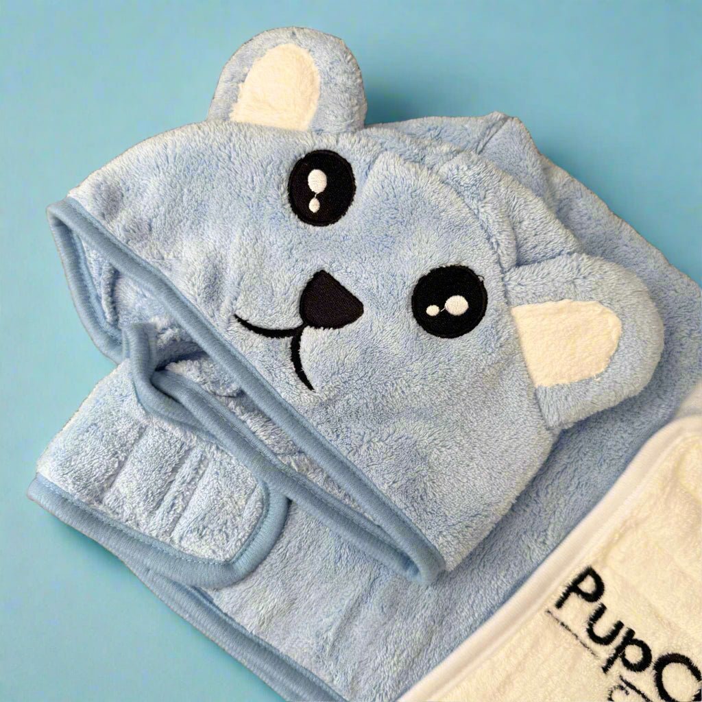 Drying Robe - Blue - mezetto PupClub Couture PupClub Couture