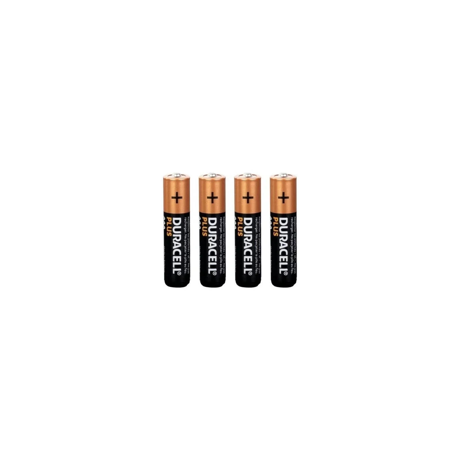 Duracell Plus AAA Alkaline Batteries 4 pcs - mezetto ebebek ebebek