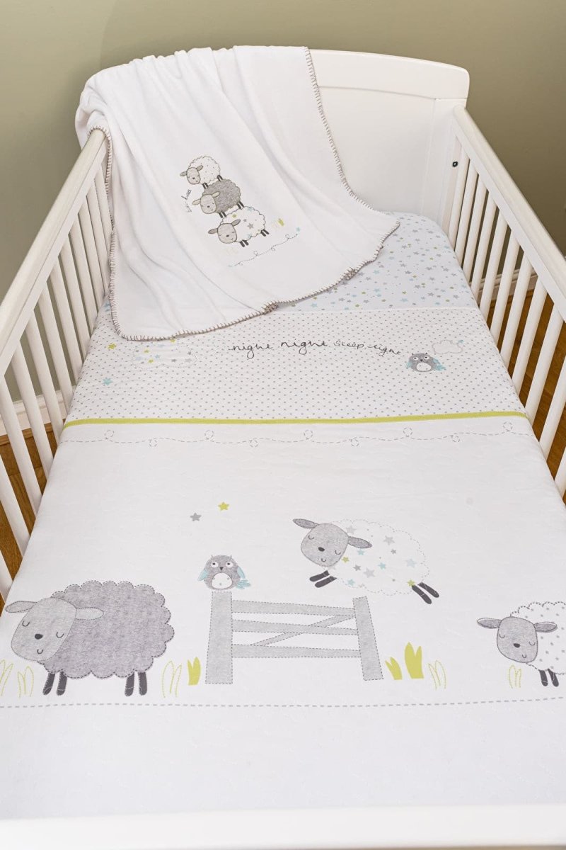 East Coast Counting Sheep 3 pcs Bedding Set - mezetto ebebek ebebek