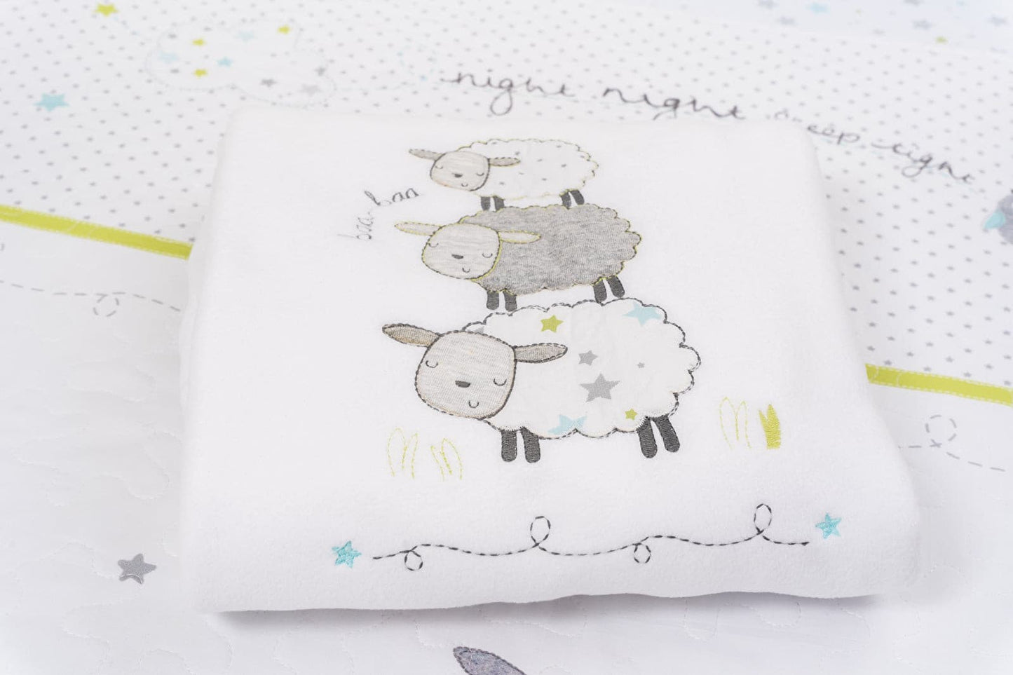 East Coast Counting Sheep 3 pcs Bedding Set - mezetto ebebek ebebek