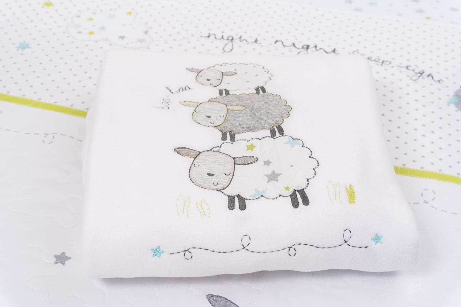 East Coast Counting Sheep 3 pcs Bedding Set - mezetto ebebek ebebek