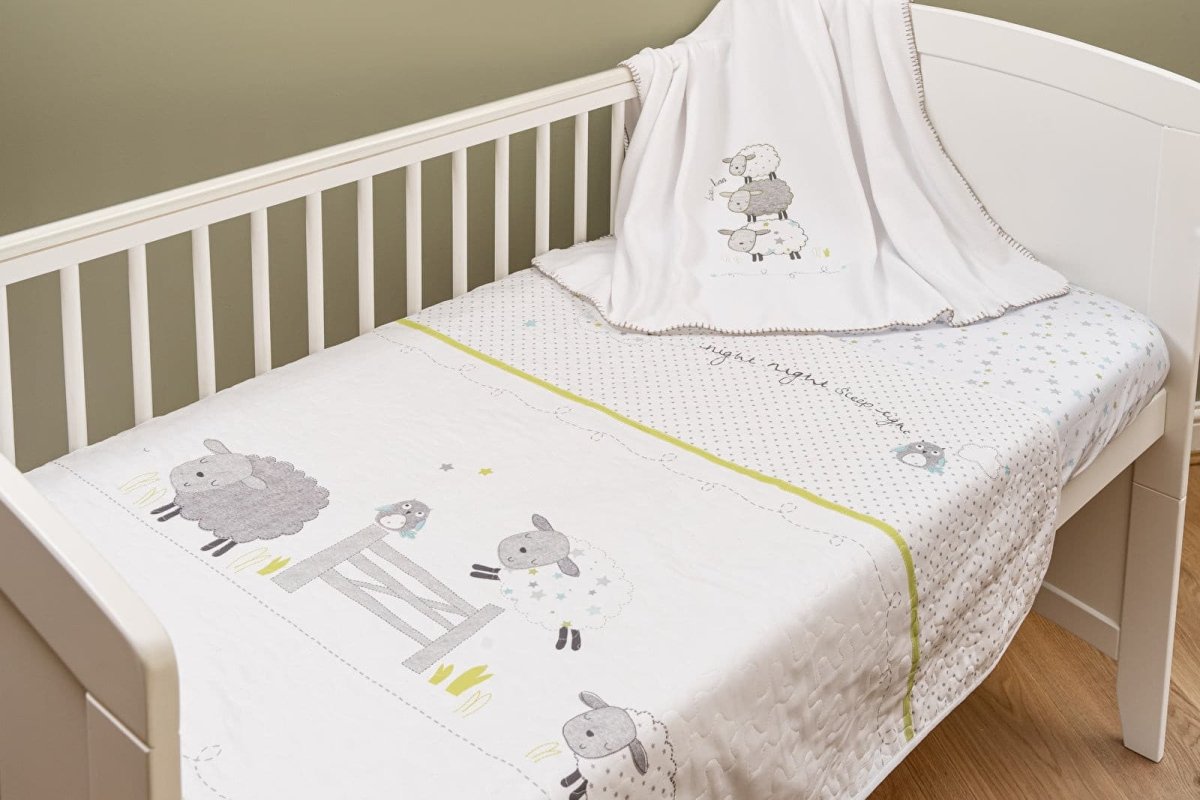 East Coast Counting Sheep 3 pcs Bedding Set - mezetto ebebek ebebek