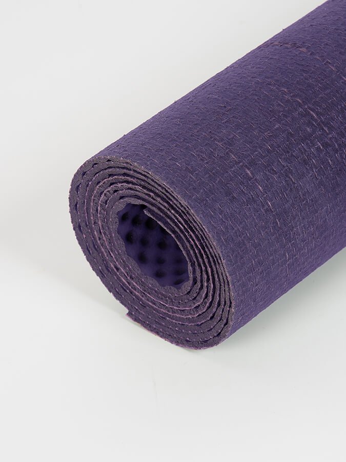 ecoYoga Extra Long Jute Yoga Mat - 4mm - mezetto Shopify Collective Yoga Studio Store