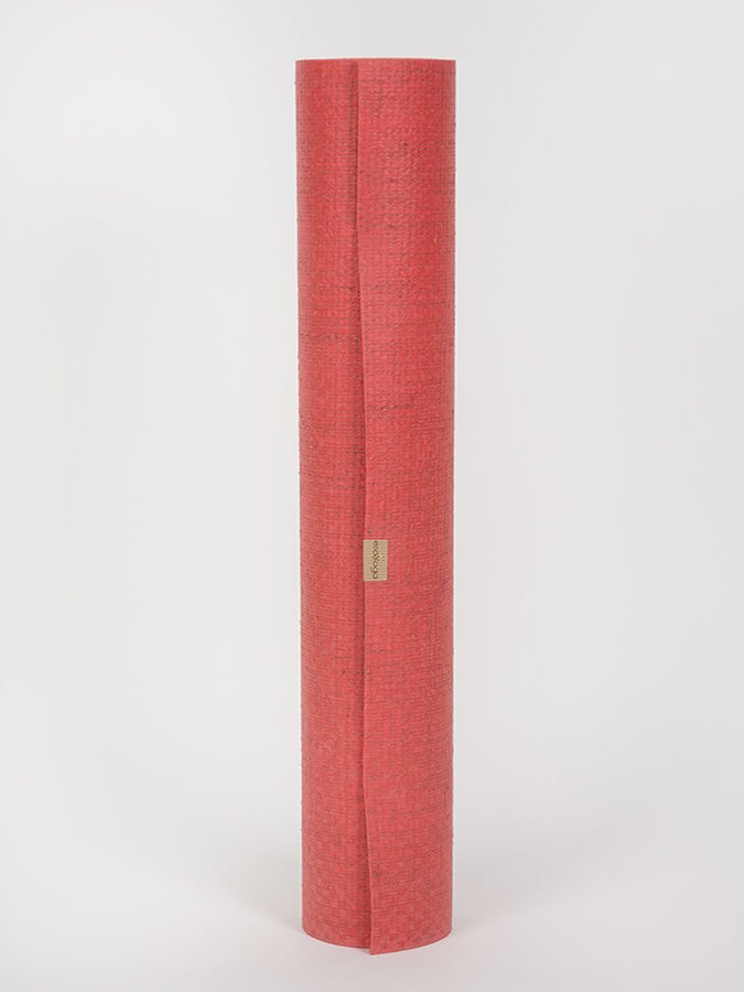 ecoYoga Extra Long Jute Yoga Mat - 4mm - mezetto Shopify Collective Yoga Studio Store