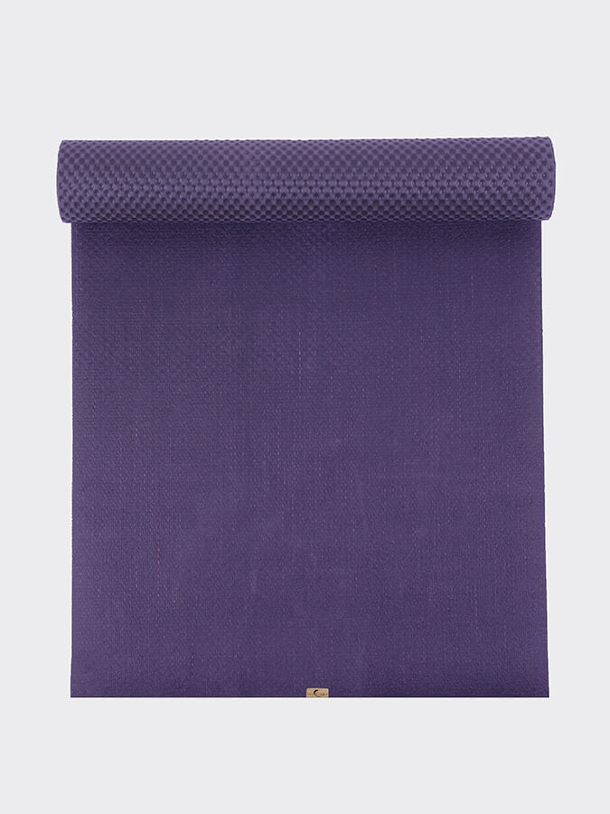 ecoYoga Extra Long Jute Yoga Mat - 4mm - mezetto Shopify Collective Yoga Studio Store