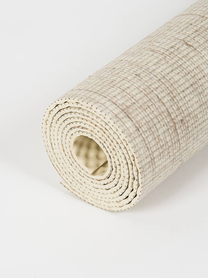 ecoYoga Extra Long Jute Yoga Mat - 4mm - mezetto Shopify Collective Yoga Studio Store