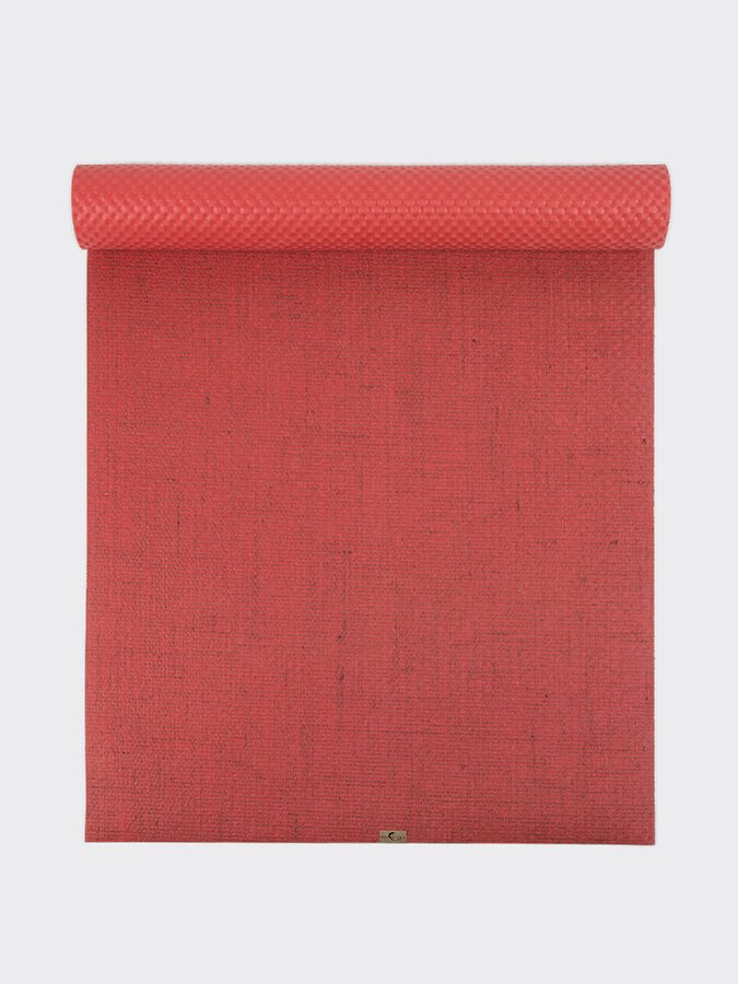 ecoYoga Extra Long Jute Yoga Mat - 4mm - mezetto Shopify Collective Yoga Studio Store
