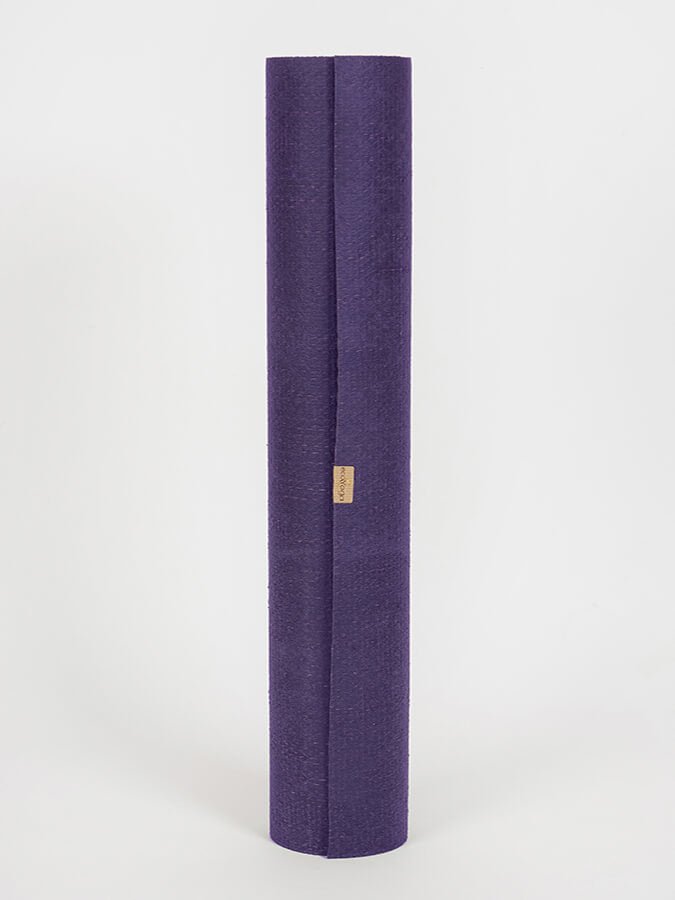 ecoYoga Extra Long Jute Yoga Mat - 4mm - mezetto Shopify Collective Yoga Studio Store