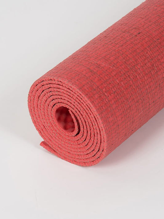 ecoYoga Extra Long Jute Yoga Mat - 4mm - mezetto Shopify Collective Yoga Studio Store