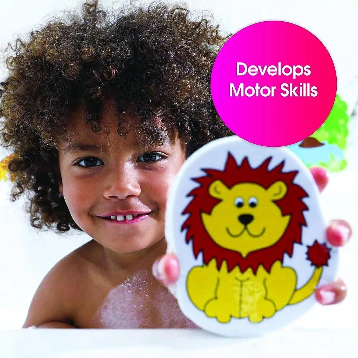 Edushape Bathtime Magic Creations - Jungle Fun - mezetto ebebek ebebek