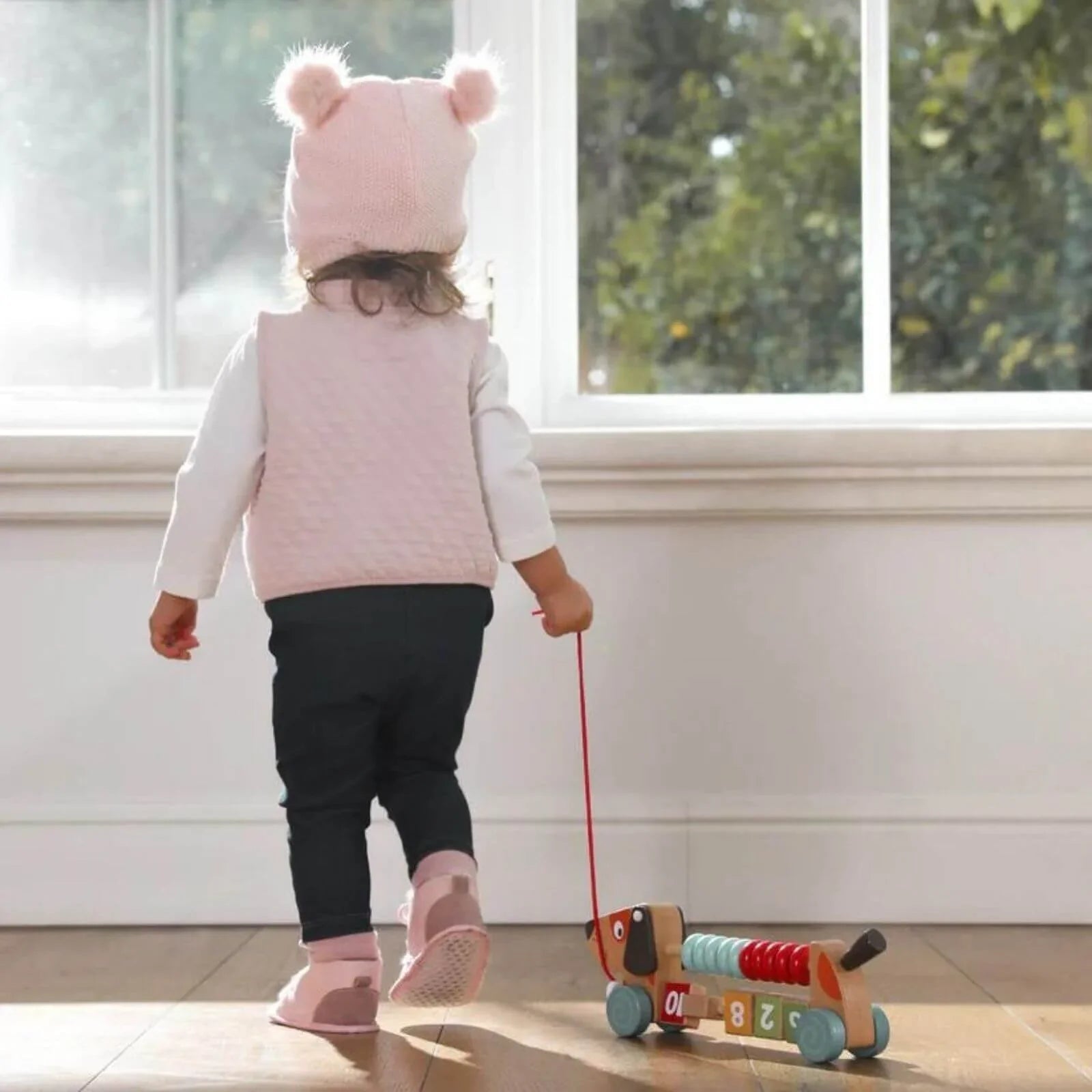 Edushape Counting Pull Along Puppy - mezetto ebebek ebebek