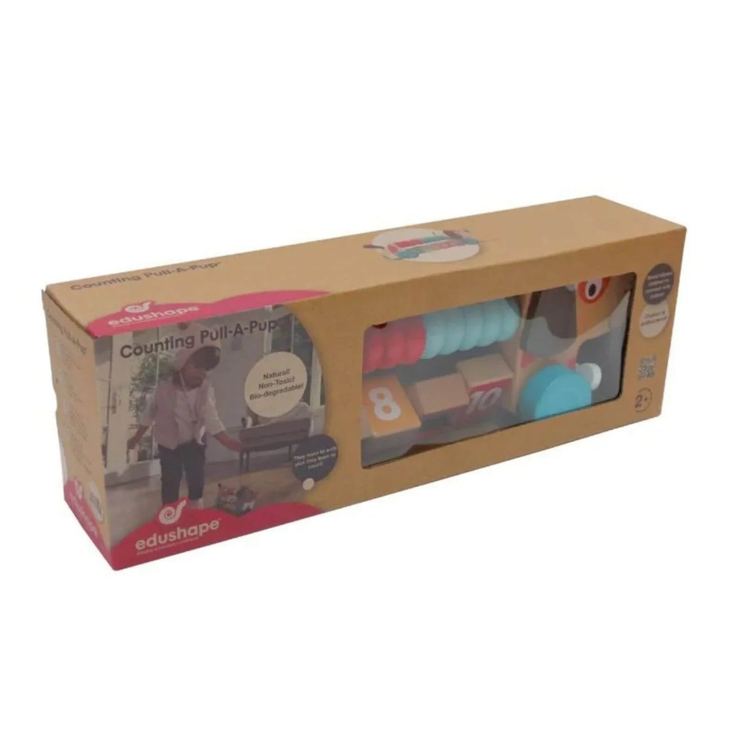 Edushape Counting Pull Along Puppy - mezetto ebebek ebebek